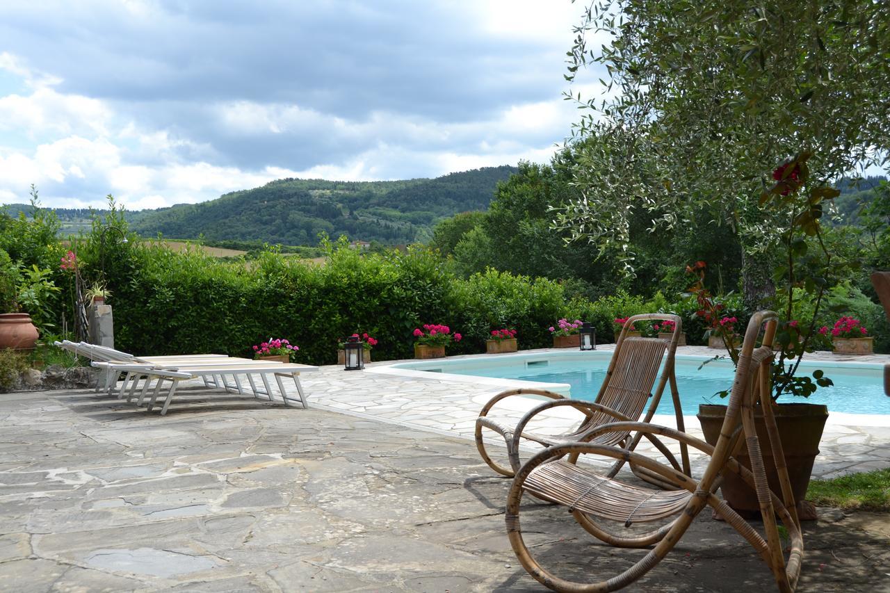 B&B Villa Il Poggiolino Molino del Piano Luaran gambar
